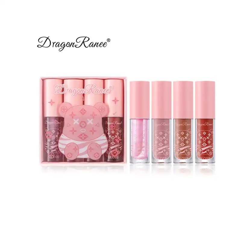 رژ لب مایع دراگون رانی مدل Mirror شماره 01 بسته 4 عددی