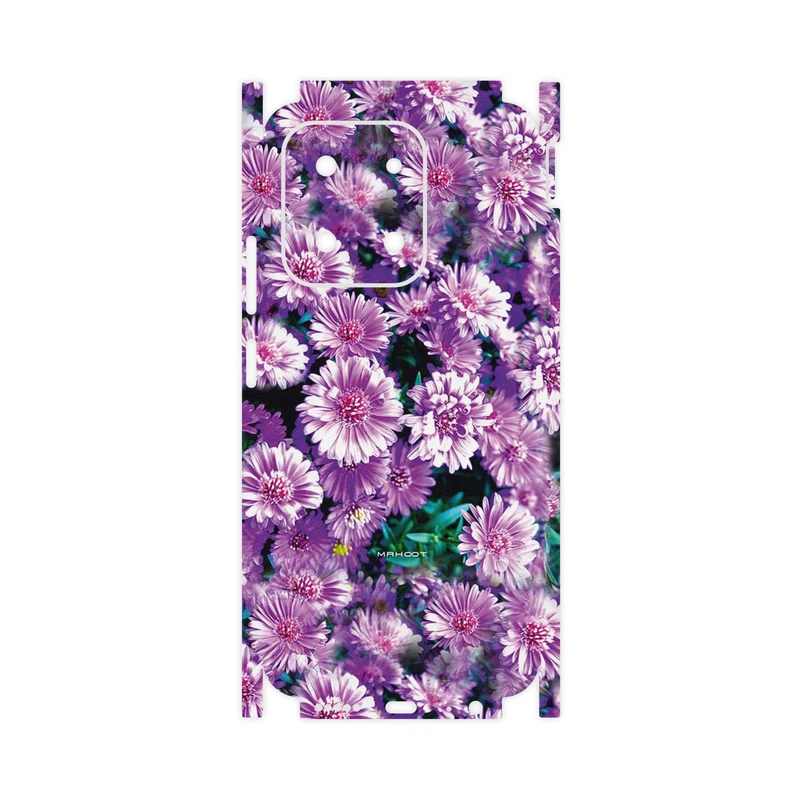 برچسب پوششی ماهوت مدل Purple_Flower-FullSkin مناسب برای گوشی موبایل شیائومی Poco C85