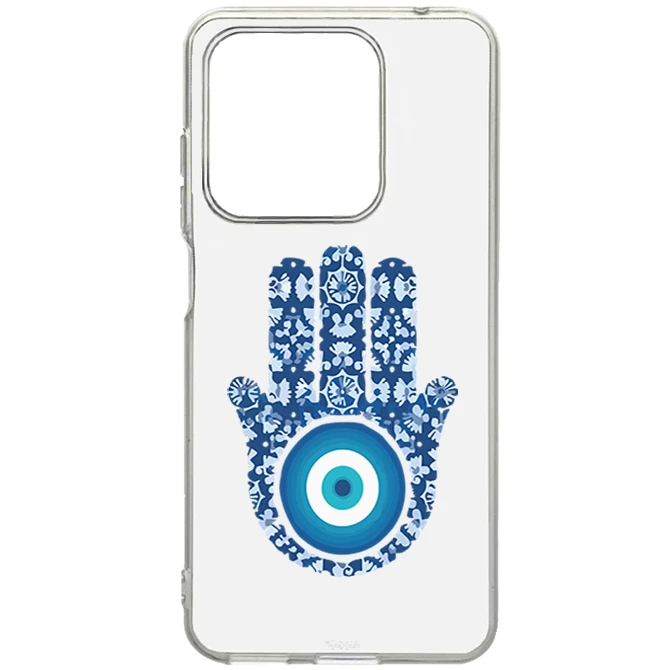 کاور طرح چشم نظر مناسب برای گوشی موبایل شیائومی Poco X6