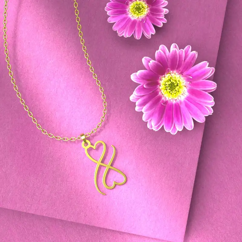 گردنبند طلا 18 عیار زنانه مدوپد مدل اشک کد CA10907