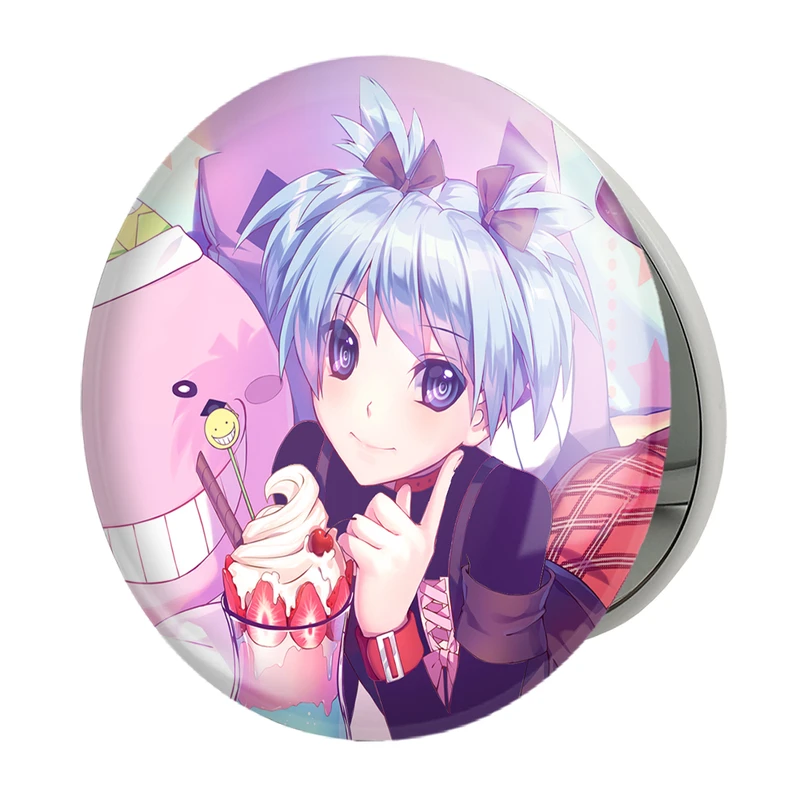 آینه جیبی خندالو طرح ناگیسا انیمه کلاس آدمکشی مدل تاشو کد 32082