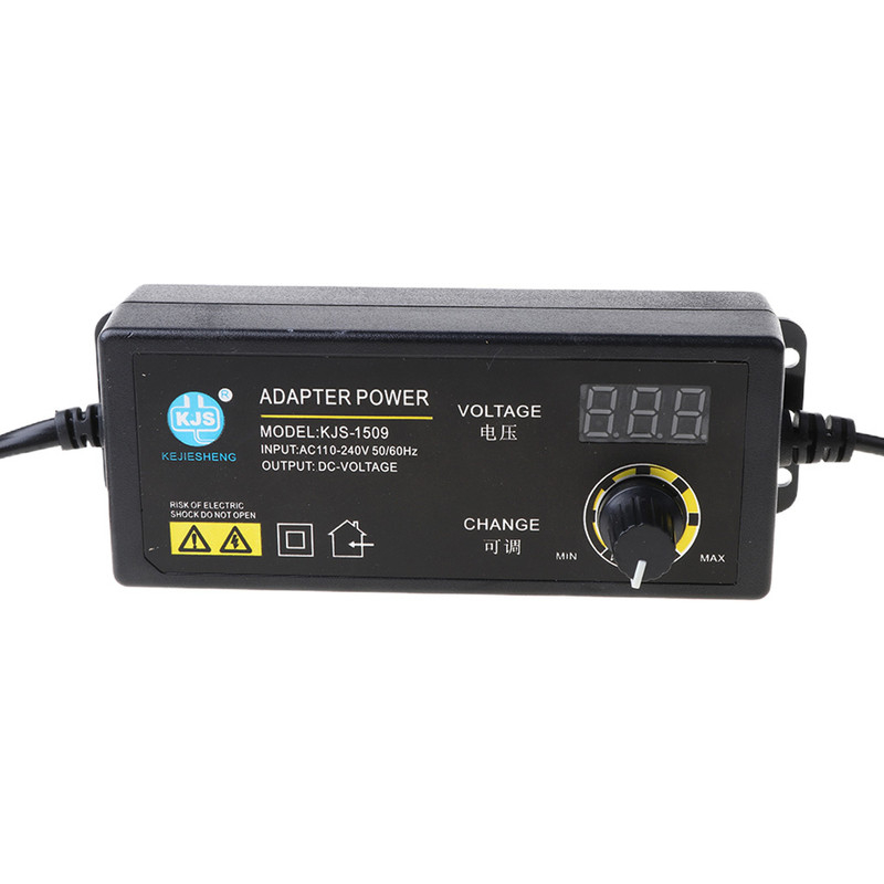 آداپتور متغیر 3 تا 24 ولت 2.5 آمپر مدل KJS-1509