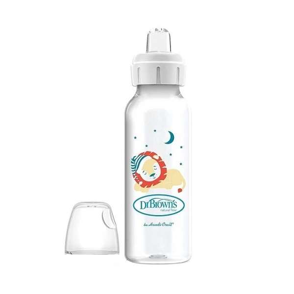آبمیوه خوری کودک دکتر براونز مدل شیر  گنجایش 250 میلی لیتر