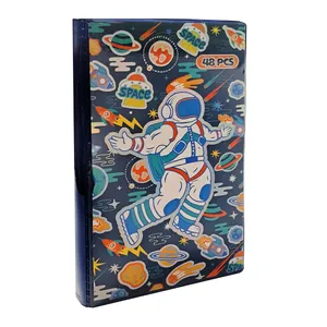 بسته رنگ‌آمیزی مدل 110 طرح فضانورد مجموعه 48عددی