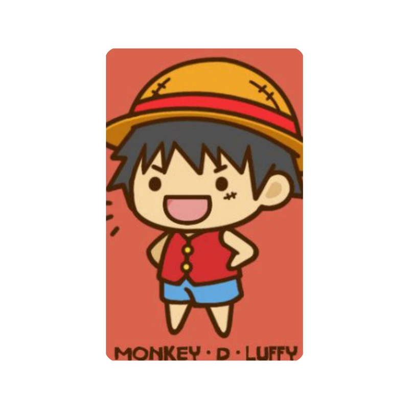 استیکر کارت مدل انیمه طرح وان پیس مانکی دی لوفی one piece Monkey D Luffy کد 6365