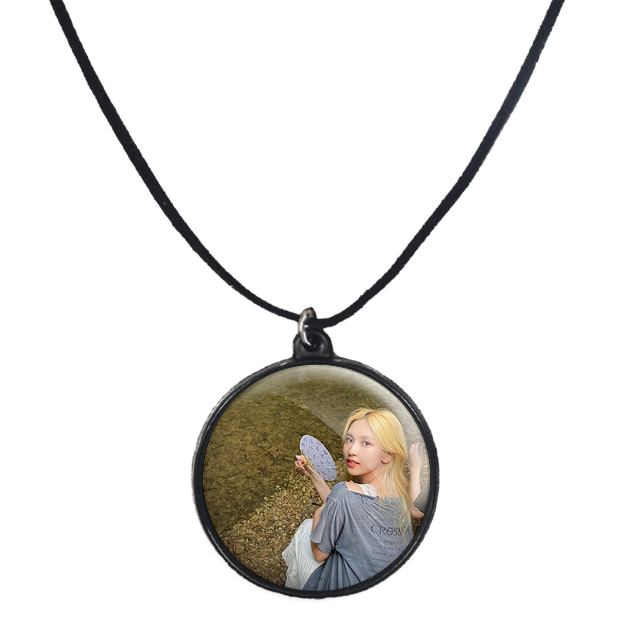 گردنبند پرمانه طرح تو ایس کد pmb.19555 مدل دو طرفه