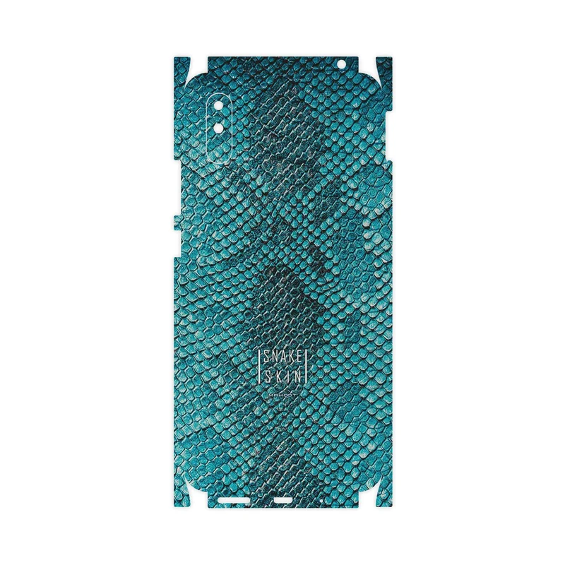 برچسب پوششی ماهوت مدل Blue Snake Skin-FullSkin مناسب برای گوشی موبایل شیائومی Redmi 9i Sport