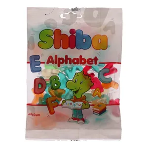 پاستیل میوه ای شیبا مدل Alphabet مقدار 160 گرم
