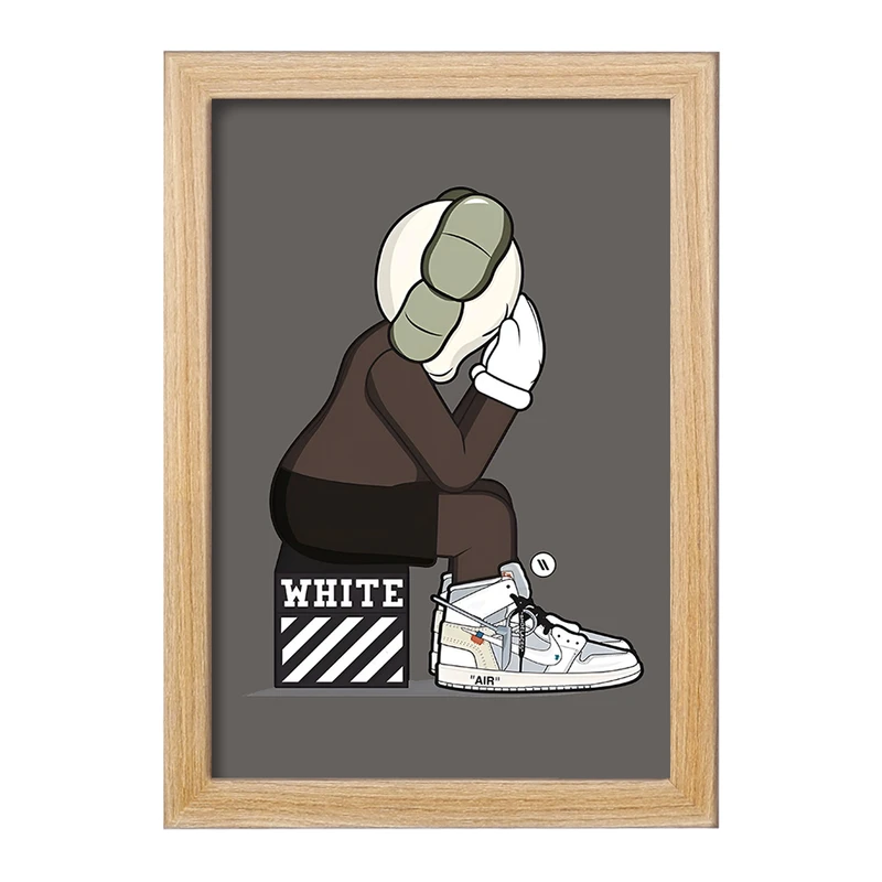 تابلو خندالو مدل عروسک کاز کد F3989