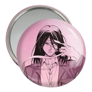 آینه جیبی خندالو مدل ارن یگر انیمه اتک آن تایتان Attack on Titan  کد 10975