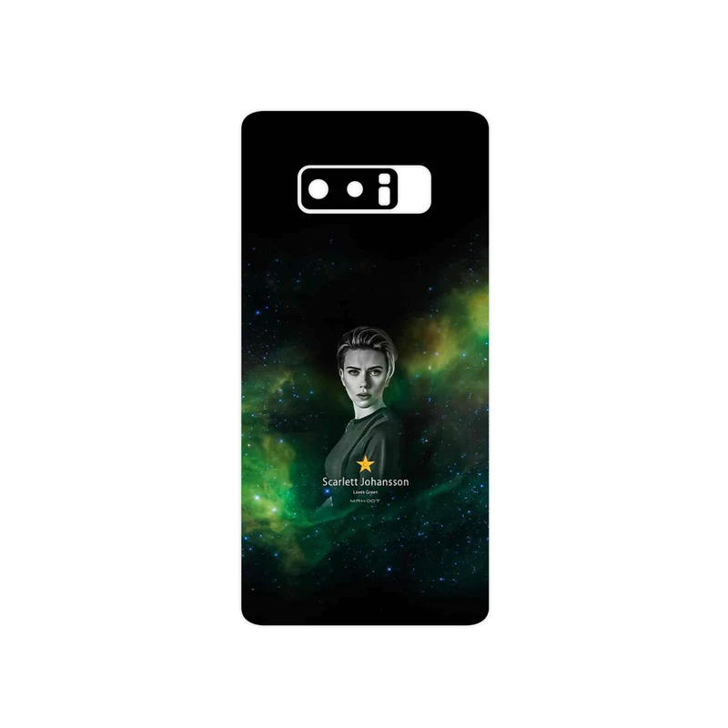 برچسب پوششی ماهوت مدل Scarlett Johansson مناسب برای گوشی موبایل سامسونگ Galaxy Note 8