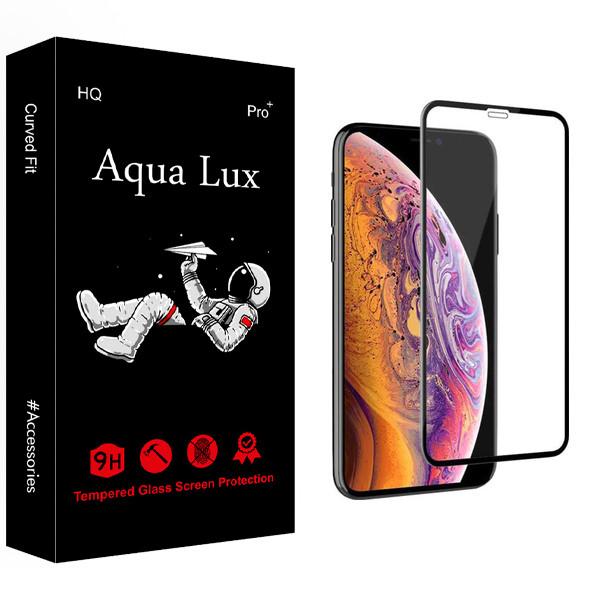 محافظ صفحه نمایش آکوا لاکس مدل +Pro مناسب برای گوشی موبایل اپل Iphone XS MAX