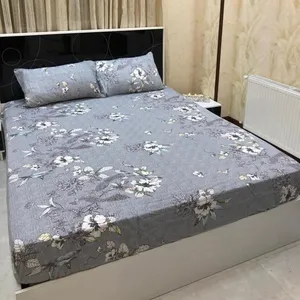 سرویس ملحفه مدل نیم ست دو نفره 3 تکه