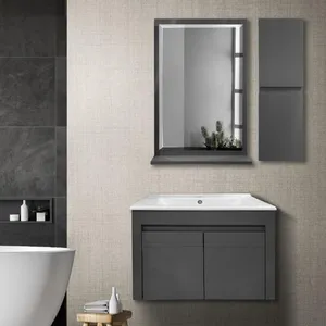 ست کابینت و روشویی مدل لیزا 2031 به همراه آینه و باکس