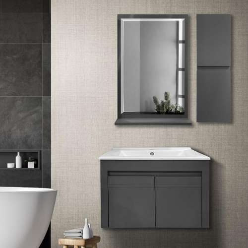 ست کابینت و روشویی مدل لیزا 2031 به همراه آینه و باکس