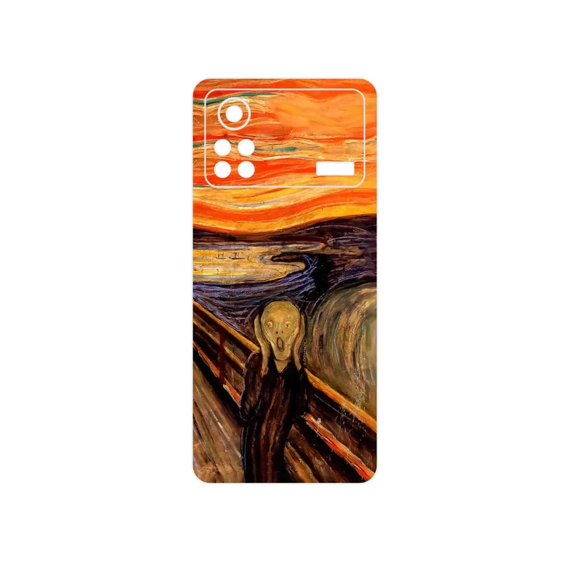 برچسب پوششی ماهوت مدل The Scream of Munch مناسب برای گوشی موبایل شیائومی Poco X4 Pro 5G