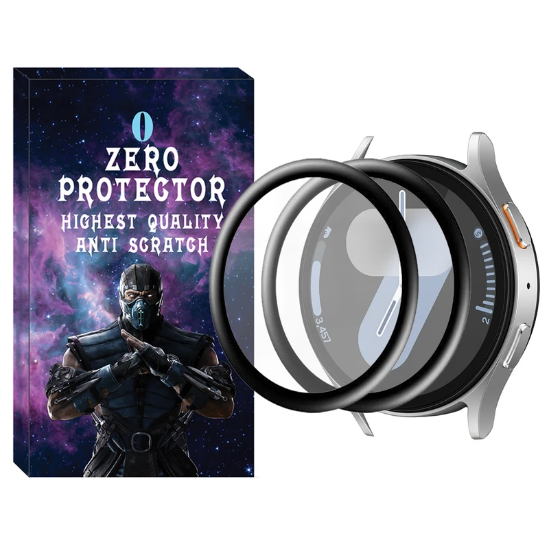 محافظ صفحه نمایش نانو زیرو مدل Pmma-ZR مناسب برای ساعت هوشمند سامسونگ Galaxy Watch 7 40mm بسته دو عددی