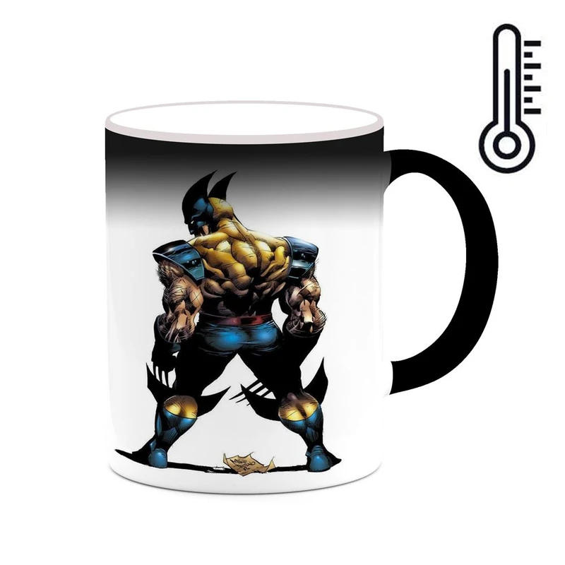 ماگ حرارتی کاکتی مدل ولوورین Wolverine کد mgh40341