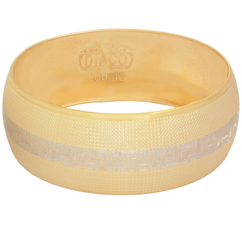 النگو طلا 18 عیار زنانه طلای مستجابی مدل دیاکو کد V3