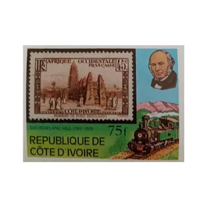 تمبر یادگاری مدل سر جورج رولند هیل