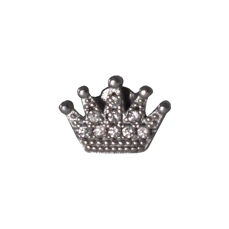 گوشواره نقره زنانه مدل تاج ملکه کد 48226