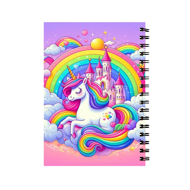 دفتر مشق 60 برگ مدل unicorn کد 23