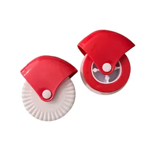 ابزار تزیین کیک مدل غلطک برش و طراحی 2co مجموعه دو عددی