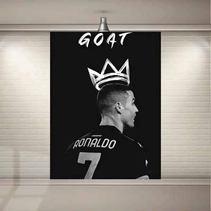 تابلو بوم طرح ستاره فوتبال جهان مدل کریستیانو رونالدو کد SDB9171