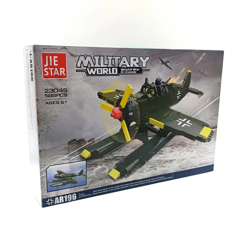 ساختنی  588 قطعه ژی استار مدل Military World کد 23045