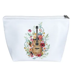 کیف لوازم آرایش دخترانه خندالو مدل گیتار کد 297