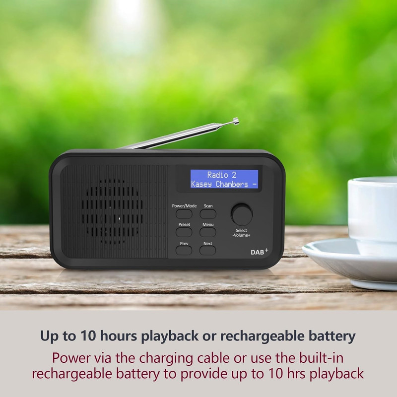 رادیو FM مدل مایکت دارای خروجی هدفون