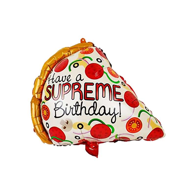 بادکنک فویلی سورتک طرح پیتزا 