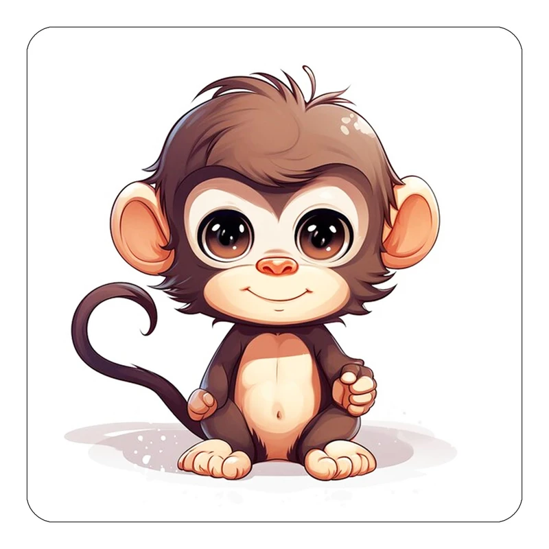 مگنت کاکتی طرح حیوانات کارتونی مدل mp28198