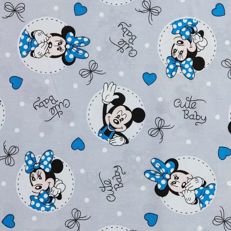 پارچه ملحفه طرح میکی موس کد 0140