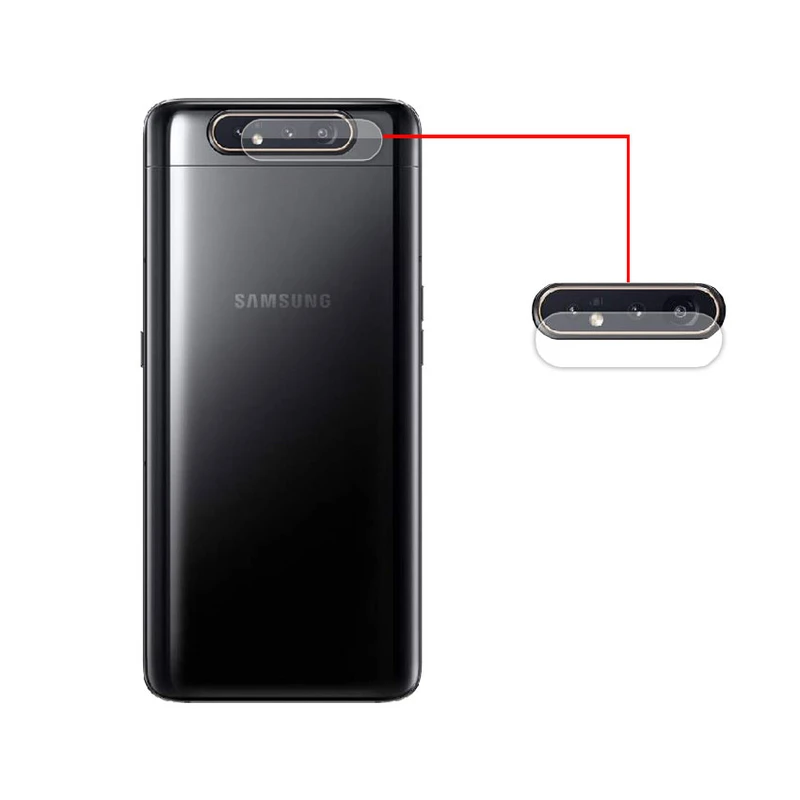 محافظ لنز دوربین مدل bt-73 مناسب برای گوشی موبایل سامسونگ Galaxy A80
