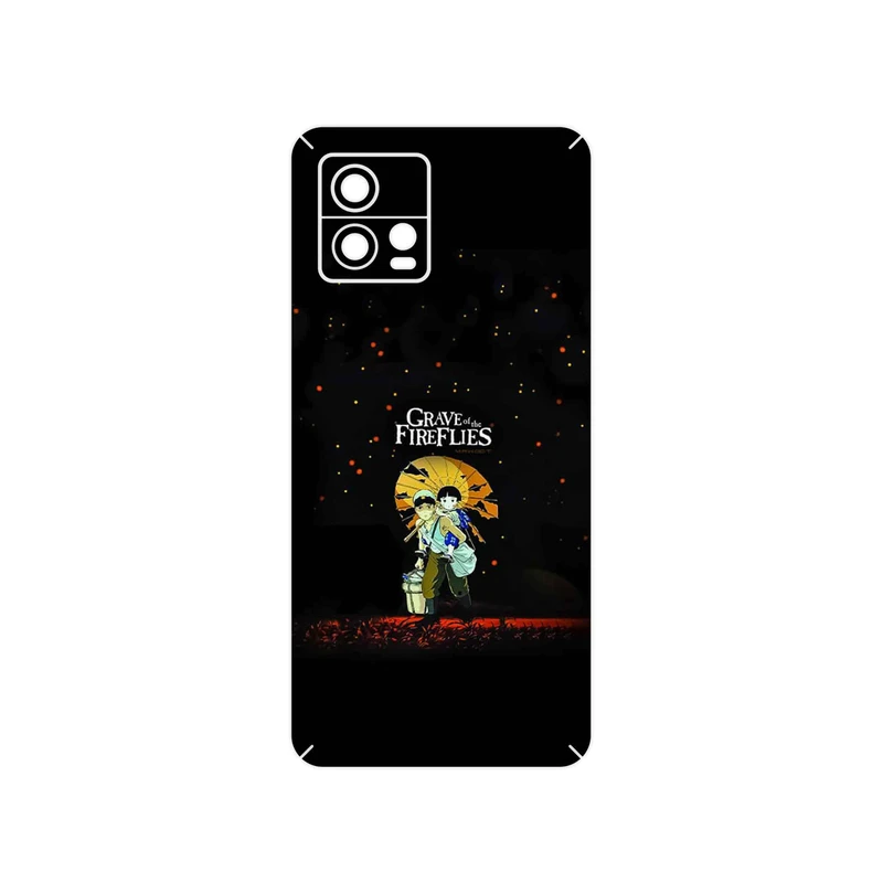 برچسب پوششی ماهوت مدل Grave of the Fireflies مناسب برای گوشی موبایل موتورولا Moto G72