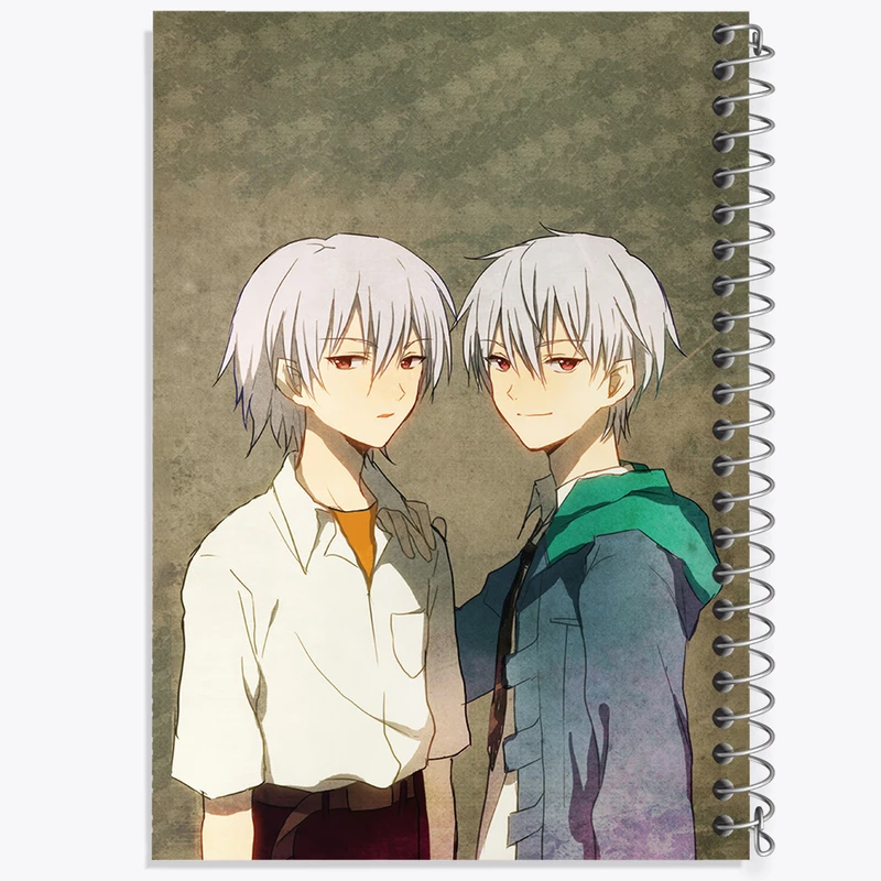 دفتر لیست خرید 50 برگ خندالو طرح آکیسا و ناگیسا انیمه میرای نیکی کد 32371