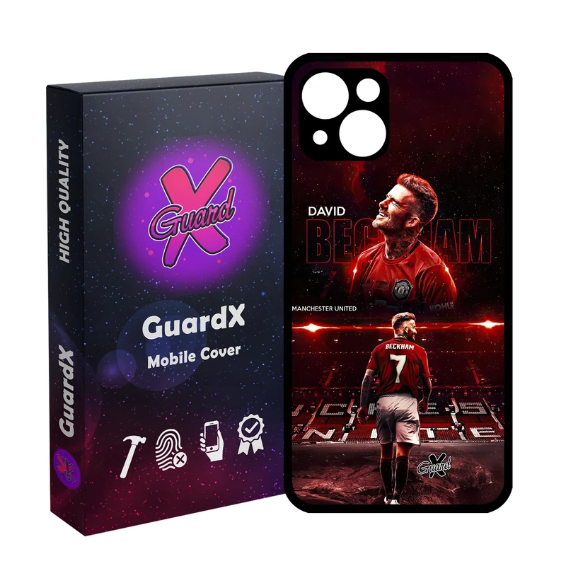 کاور گارد ایکس طرح David Beckham مدل Glass10581 مناسب برای گوشی موبایل اپل iPhone 13
