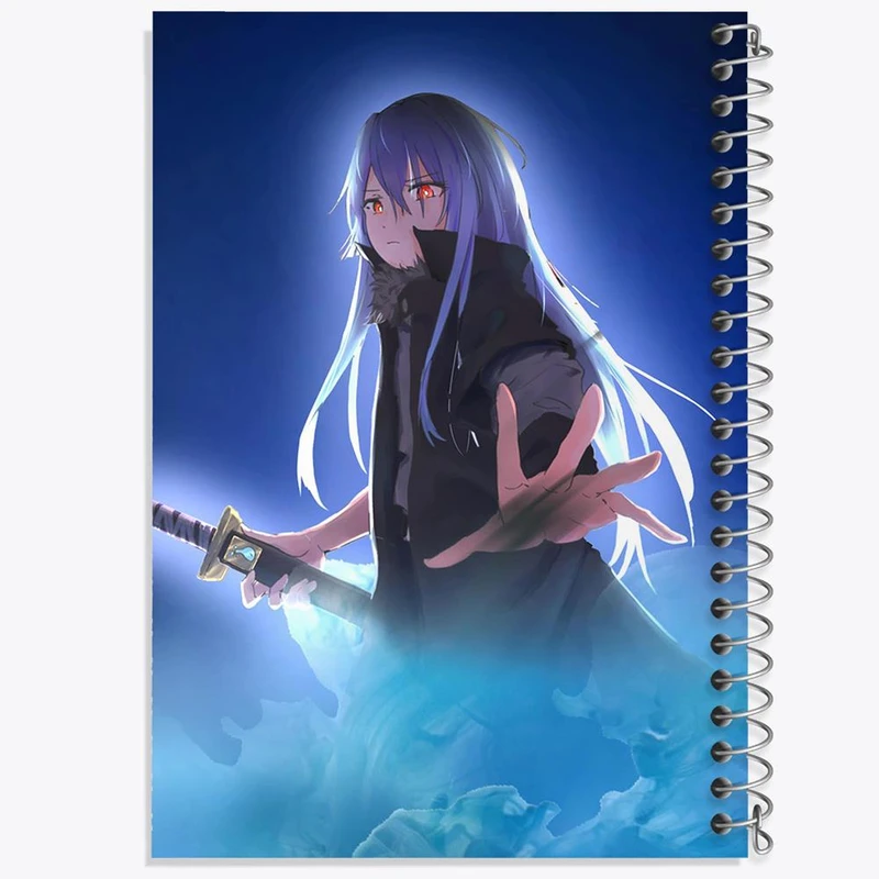 دفتر نقاشی 50 برگ خندالو مدل ریمورو تمپست انیمه اسلایم کد 13114