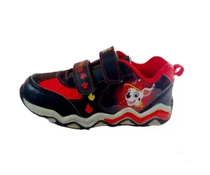 کفش راحتی چراغدار پسرانه نیکلودن مدل سگهای نگهبان کد YS001