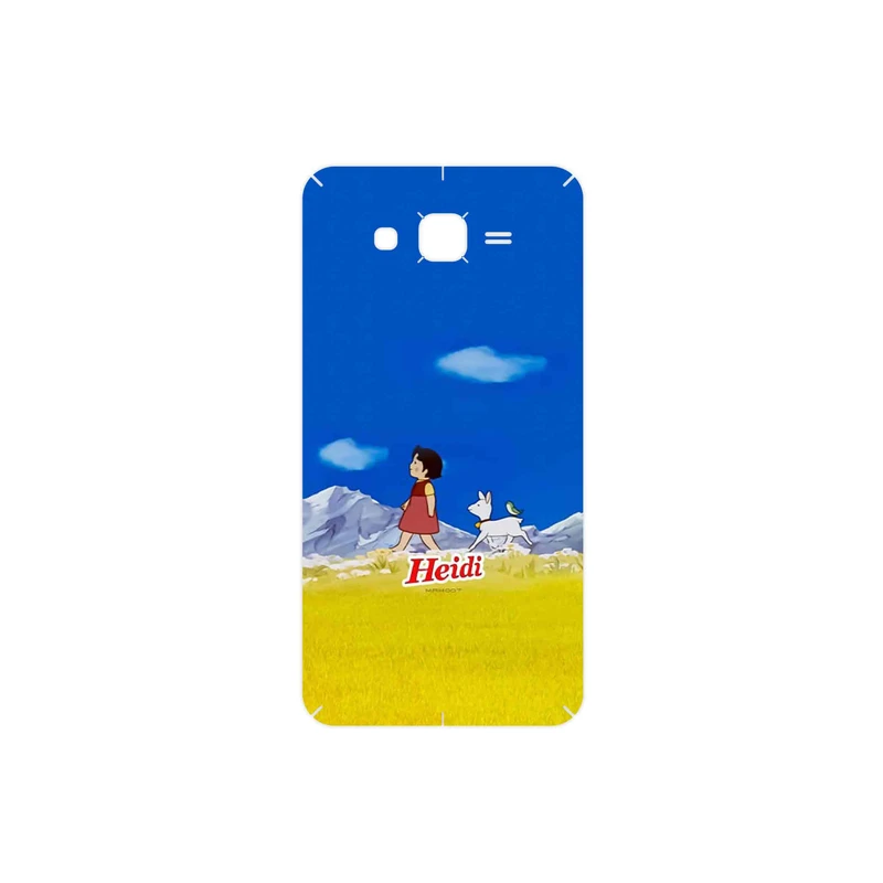 برچسب پوششی ماهوت مدل Heidi Girl of the Alps مناسب برای گوشی موبایل سامسونگ Galaxy J7 2015