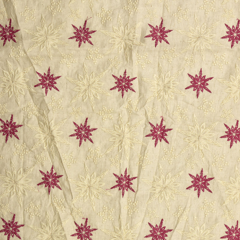 پارچه مانتو طرح خامه دوزی کد 02051448