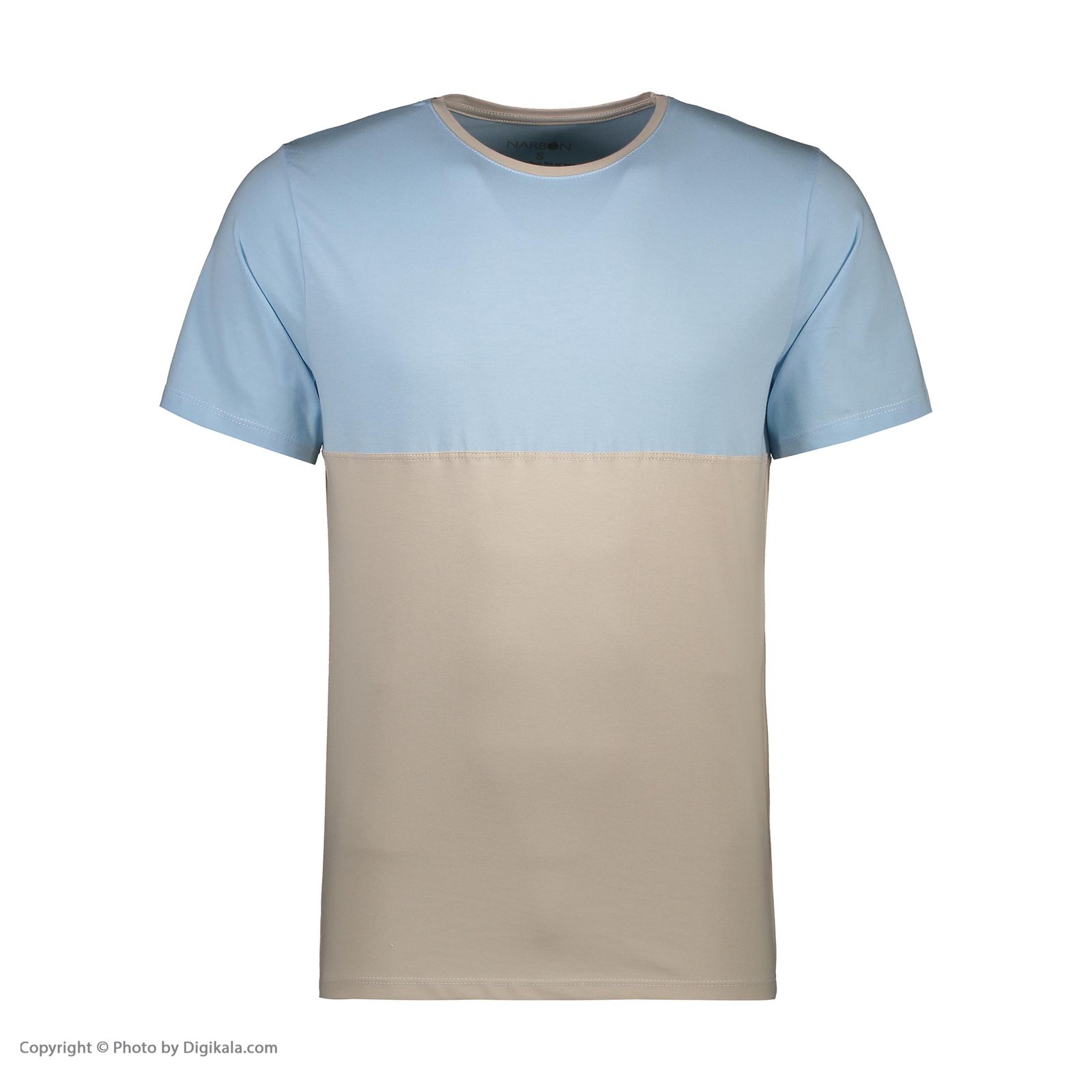 ست تی شرت آستین کوتاه و شلوارک مردانه ناربن مدل 1521300_7051 رنگ آبی روشن - - 7