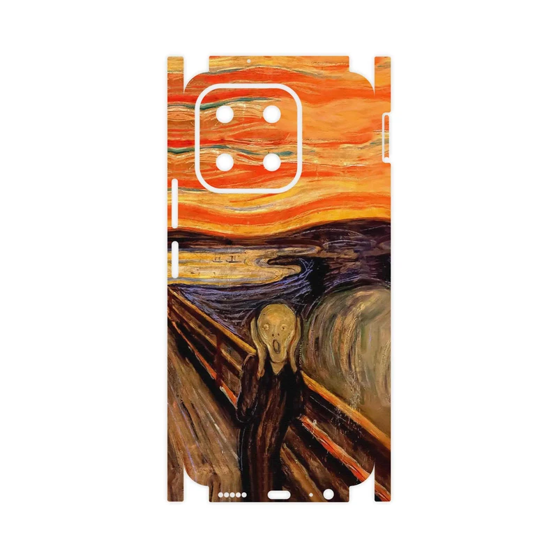 برچسب پوششی ماهوت مدل The Scream of Munch-FullSkin مناسب برای گوشی موبایل آنر X6b