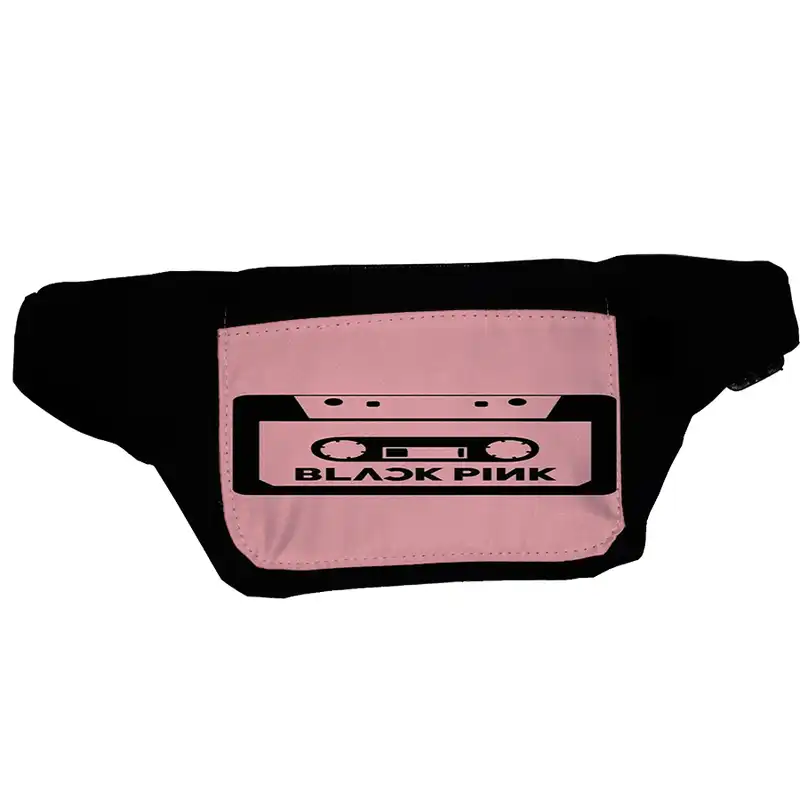 کیف کمری طرح بلک پینک کد Kp14