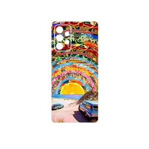 MAHOOT Collage of Orange Sky Cover Sticker for Samsung Galaxy A53 5G