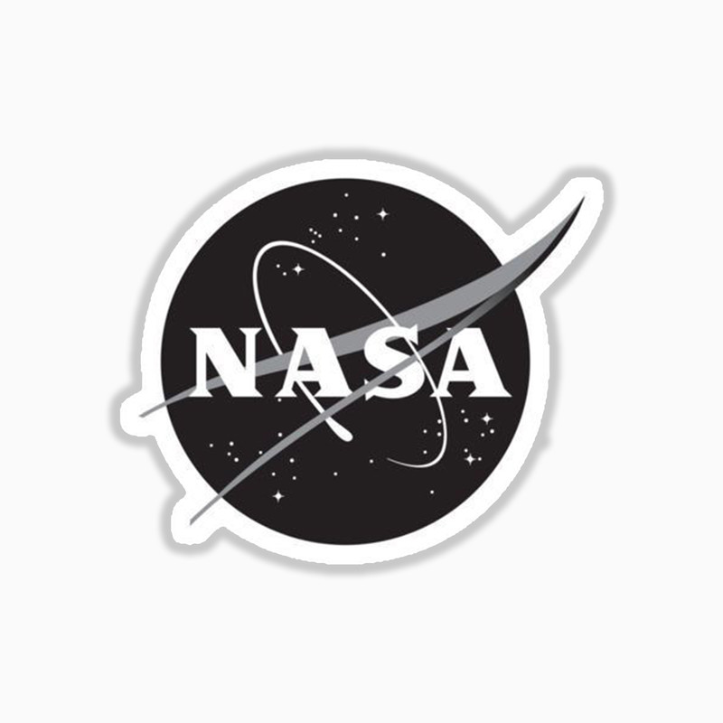 استیکر لپ تاپ و موبایل بووم طرح ناسا کد 140