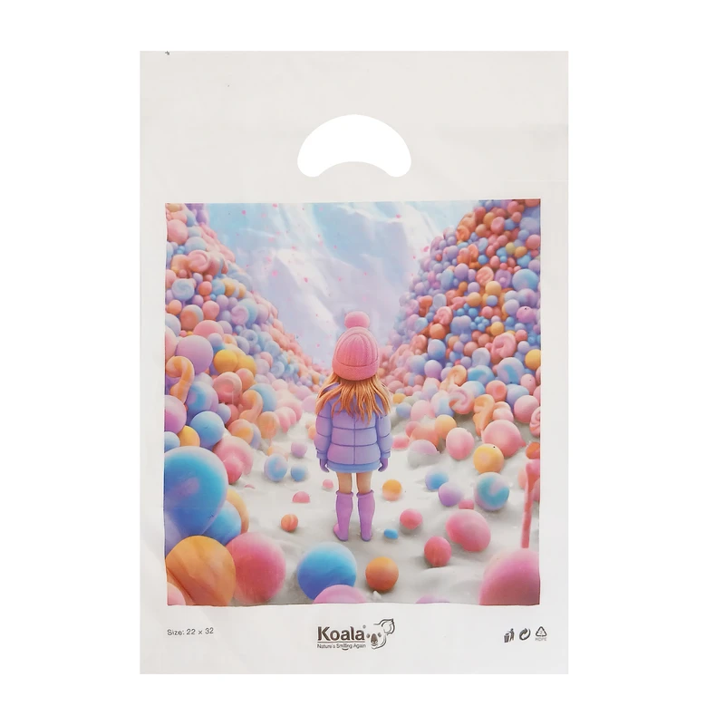 کیسه خرید کوالا مدل 32-B-22 بسته 100 عددی