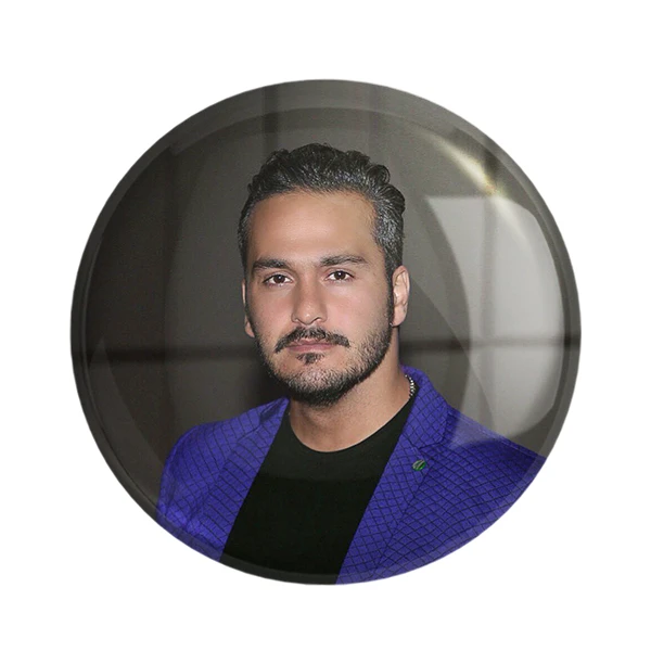 مگنت خندالو طرح میلاد کی مرام کد 10405