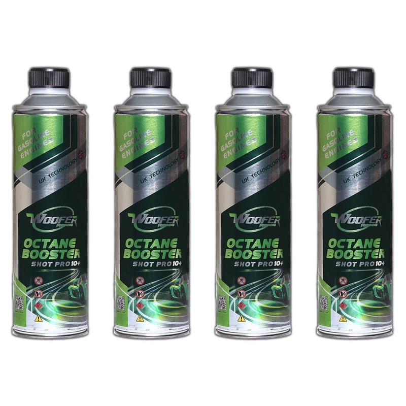 اکتان بوستر ووفر مدل Shot Pro 10 حجم 500 میلی لیتر بسته 4 عددی